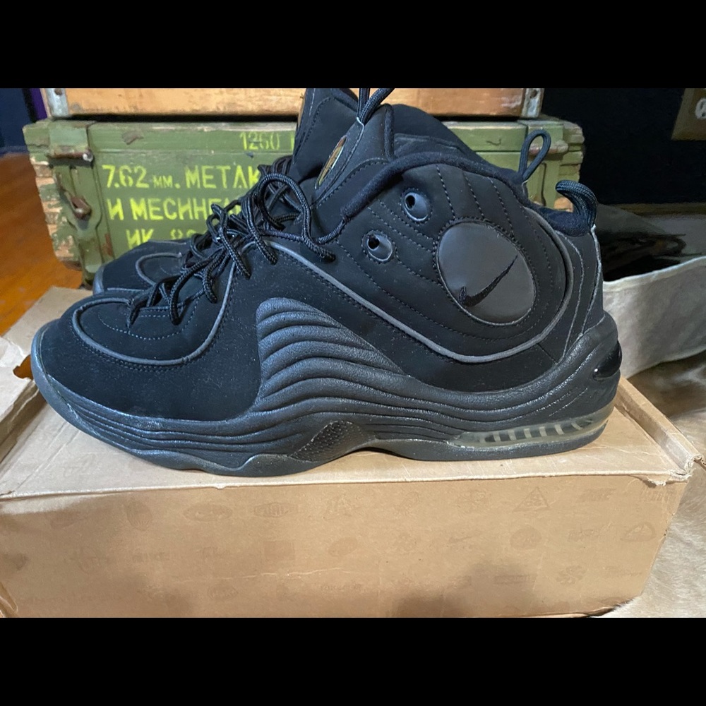 Nike Air Penny II (Black/Black) size 13